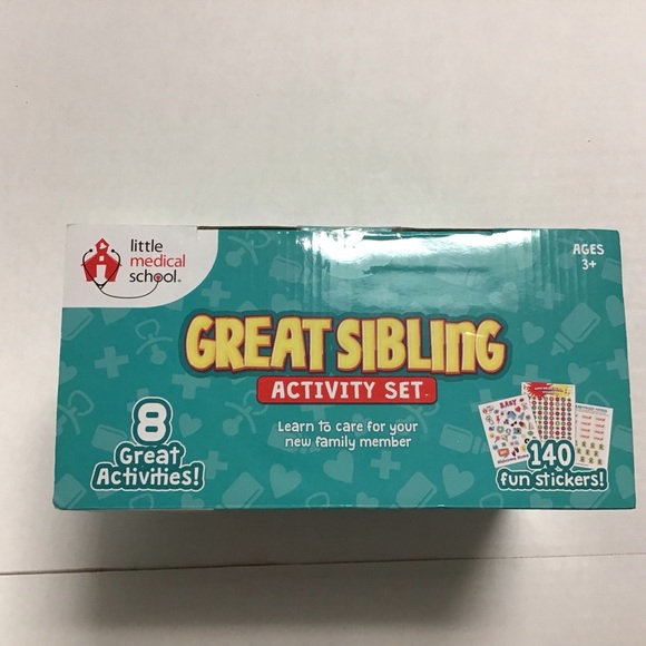 Little Medical School Great Sibling Activity Set 8 Fun Activities w/Toy Doll NEW - Picture 4 of 7